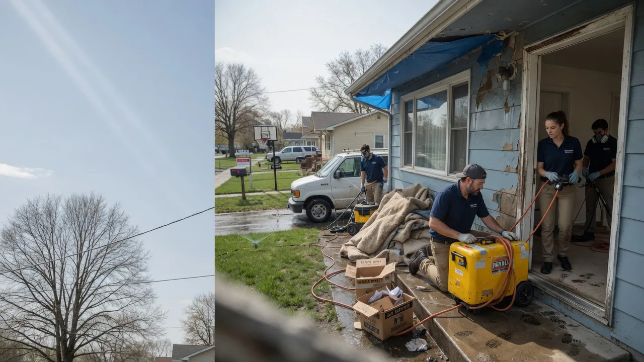 Basement Flood Cleanup in Hartman, CO near me